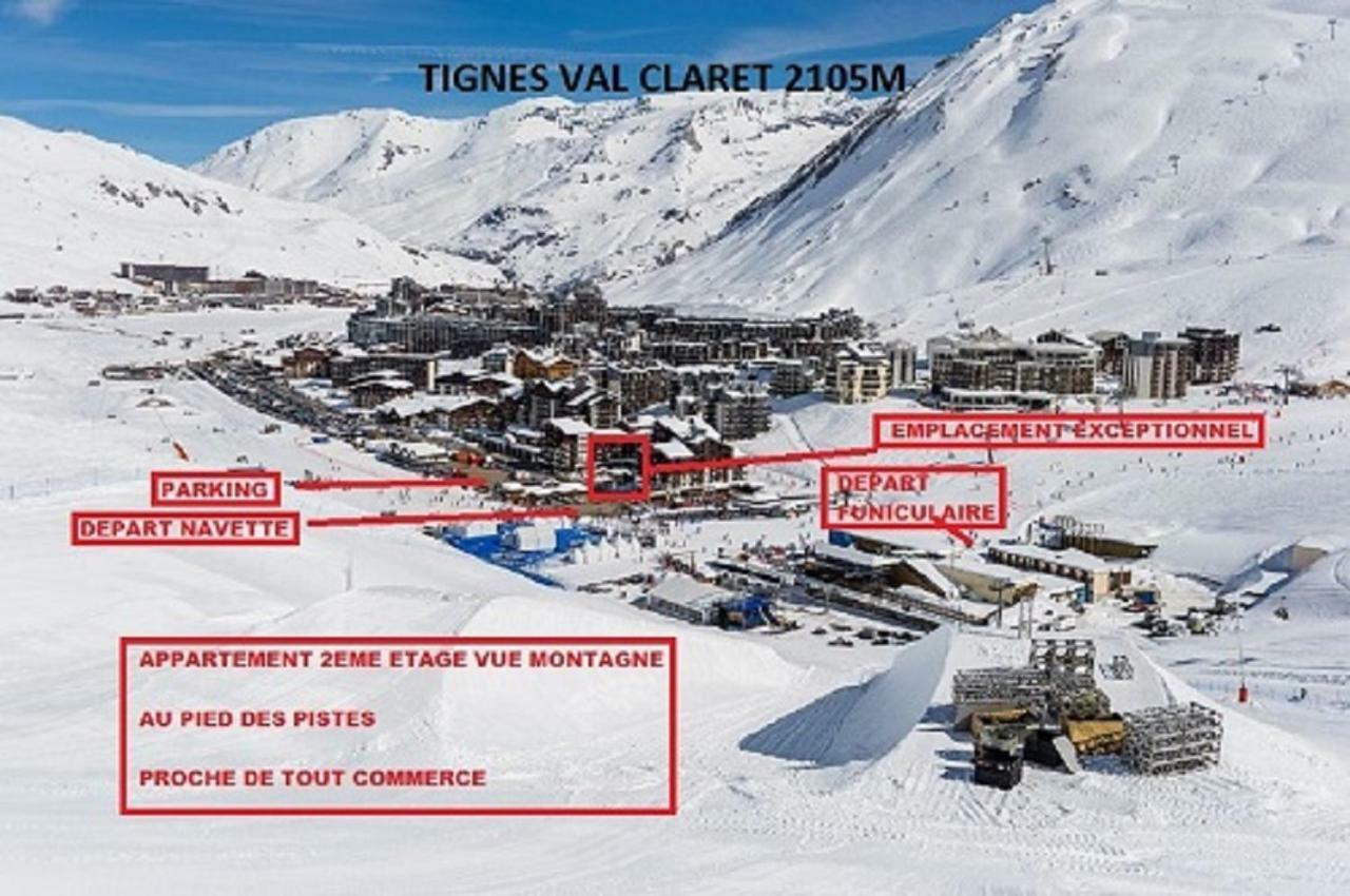 Studio Au Pied Des Pistes Et Funiculaire Tignes Eksteriør bilde